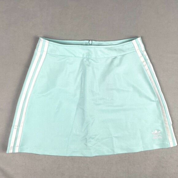 adidas Originals Dresses & Skirts - Adidas Originals 3S Mini Skirt Women Sz S Flash Aqua Mint Blue JP3653 Athleisure